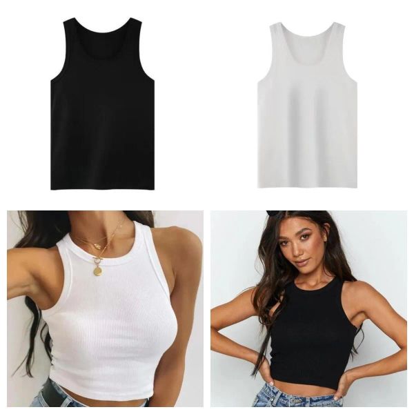 Designer Womens Tank Tops T Shirts Summer Women Tops Tees Crop Top Embroidery Sexy Off Shoulder Black Casual Sleeveless Backless Top Shirts Solid Color Vest, White crop
Designer Womens Tank Tops T Shirts Summer Women Tops Tees Crop Top Embroidery Sexy Off Shoulder Black Casual Sleeveless Backless Top Shirts Solid Color Vest, White crop
