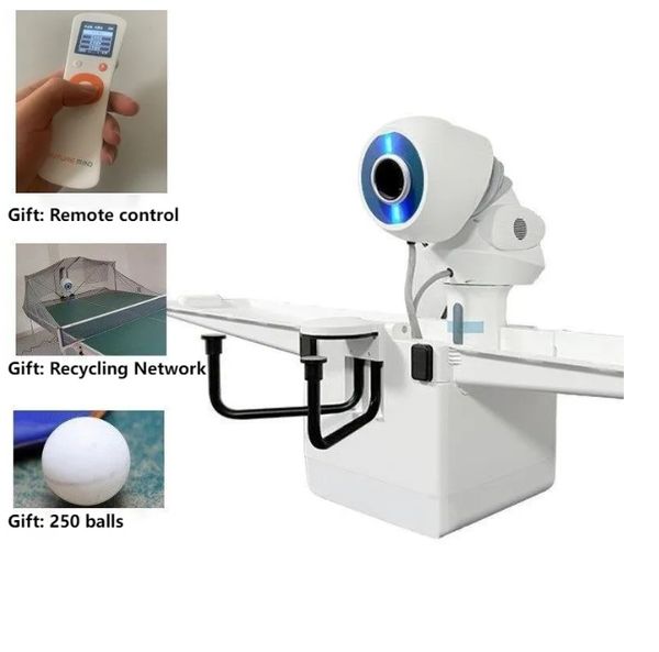 2025 Upgraded Traditional Training And Entertainment Intelligent Table Tennis Serve Machine APP Control Table Tennis Trainer
2025 Upgraded Traditional Training And Entertainment Intelligent Table Tennis Serve Machine APP Control Table Tennis Trainer