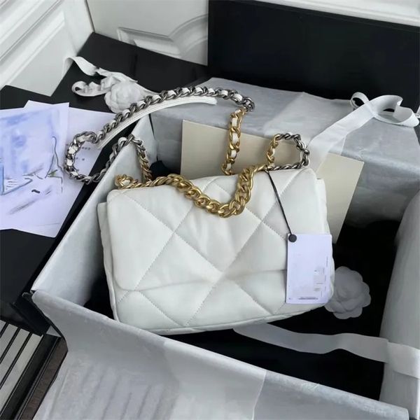10A top autumn and winter women's bag designer leather pillow 19 bag flap 26CM crossbody classic fashion ladies luxury flip tofu gold..., A3
10A top autumn and winter women's bag designer leather pillow 19 bag flap 26CM crossbody classic fashion ladies luxury flip tofu gold..., A3