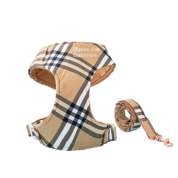 Designer Harness Leashes Set Classic Plaid Pattern No Pull Dog Harnesses Lightweight Adjustable Super Soft Breathable Pet Vest for Puppies Small Dogs S B258, Yellow
Designer Harness Leashes Set Classic Plaid Pattern No Pull Dog Harnesses Lightweight Adjustable Super Soft Breathable Pet Vest for Puppies Small Dogs S B258, Yellow