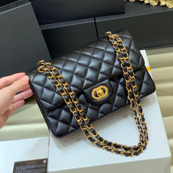 Designer bag trend fashion diamond grid chain small fragrant style genuine leather women's trend versatile single shoulder crossbody women's bags, Ch-20-black gold label
Designer bag trend fashion diamond grid chain small fragrant style genuine leather women's trend versatile single shoulder crossbody women's bags, Ch-20-black gold label