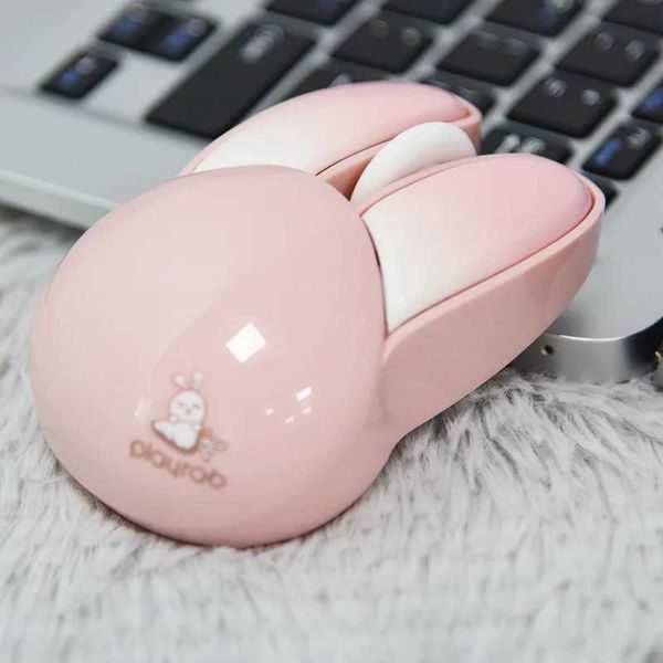 Cute Rabbit wireless mouse with wireless design convenient and practical unlimited suitable for girls small lightweight office laptops 2024 Z250320