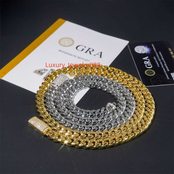 Hot selg 10mm stainless steel jewelry vvs moissani buckle hip-hop Cuban bracelet necklace
Hot selg 10mm stainless steel jewelry vvs moissani buckle hip-hop Cuban bracelet necklace