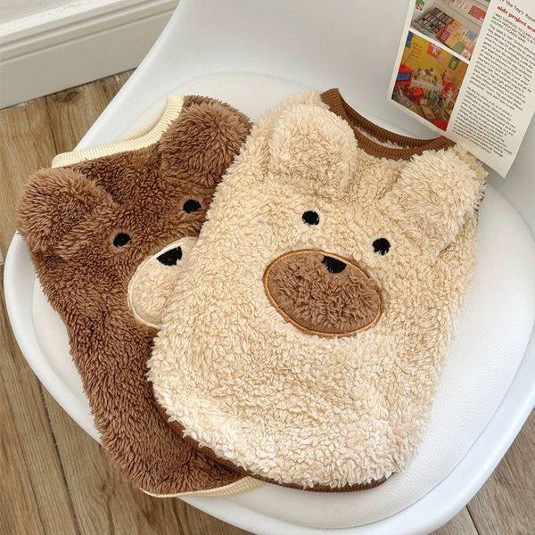 Winter clothing with Ins wind and plush insulation, cute pet dog clothes, teddy bear, Schnauzer clothes, Brown
Winter clothing with Ins wind and plush insulation, cute pet dog clothes, teddy bear, Schnauzer clothes, Brown