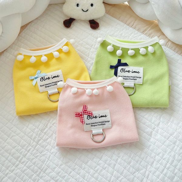 Pet dog spring thin cotton vest, super soft and skin friendly color blocking small shirt, all season universal outerwear base clothes, Fuschia
Pet dog spring thin cotton vest, super soft and skin friendly color blocking small shirt, all season universal outerwear base clothes, Fuschia
