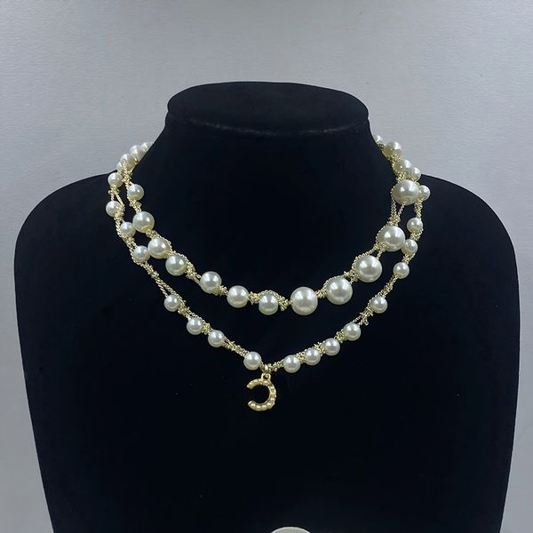 Necklace Designer Necklace Letter Pendant Womens Wedding Jewelry Accessories Luxury Gift Pearl Necklace
Necklace Designer Necklace Letter Pendant Womens Wedding Jewelry Accessories Luxury Gift Pearl Necklace