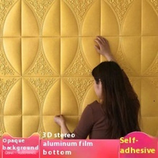 Waterproof And Moisture-proof 3D Wall Stickers TV Background Self-adhesive Bedside Soft Packaging Bedroom Wallpaper, 70x70cm
Waterproof And Moisture-proof 3D Wall Stickers TV Background Self-adhesive Bedside Soft Packaging Bedroom Wallpaper, 70x70cm