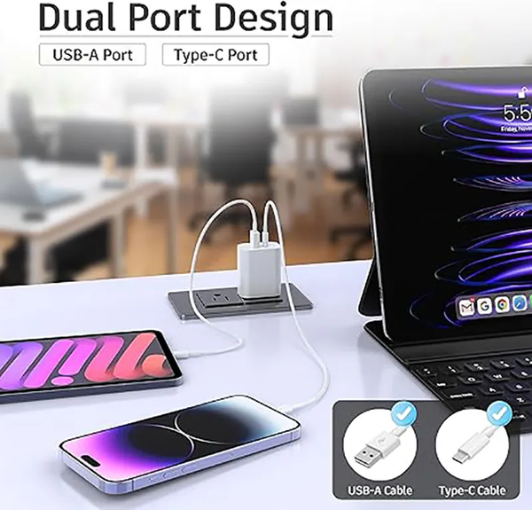 PD 20W USB C to USB C Charger Fast Charging US Adapter Mobile Phone power delivery Quick Charger For iPhone 15 14 13 Pro Max tws7766