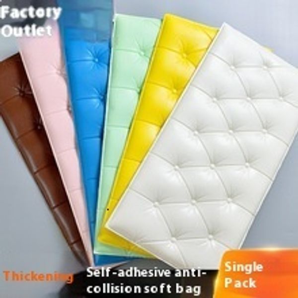 3D Wall Wallpaper Sticking Self-adhesive Waterproof, Anti-collision, Anti-fouling, Tatami Soft Bag Children's Room Bedroom Warm Background, 70x35cm
3D Wall Wallpaper Sticking Self-adhesive Waterproof, Anti-collision, Anti-fouling, Tatami Soft Bag Children's Room Bedroom Warm Background, 70x35cm