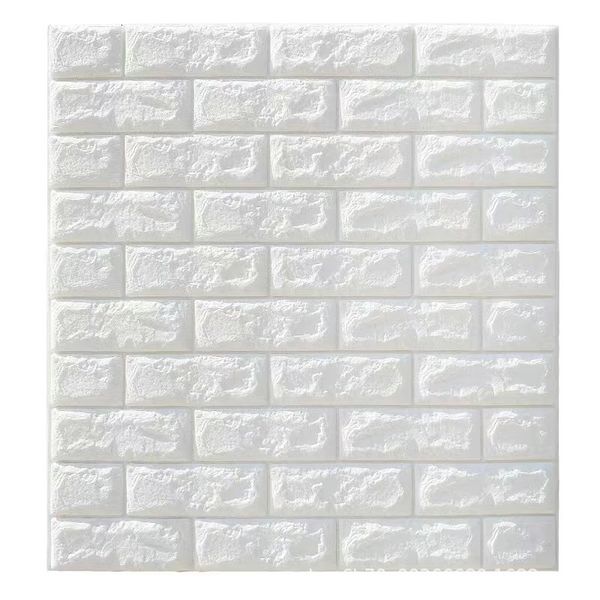 3D Wall Sticker Foam Brick Pattern Self-adhesive Bedroom Background 70X77CM Waterproof And Moisture-proof Wallpaper Thickness 5.5/7MM
3D Wall Sticker Foam Brick Pattern Self-adhesive Bedroom Background 70X77CM Waterproof And Moisture-proof Wallpaper Thickness 5.5/7MM