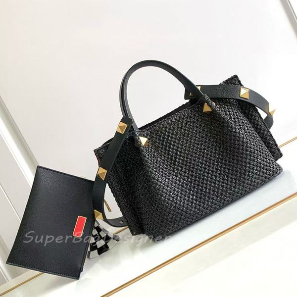 7A Designer bag Spring/Summer Tote Bag women's beach bag luxury Lafite Grass Weaving shopping bag designer beach bag French style shoulder bag handbag women ladies, Brown
7A Designer bag Spring/Summer Tote Bag women's beach bag luxury Lafite Grass Weaving shopping bag designer beach bag French style shoulder bag handbag women ladies, Brown
