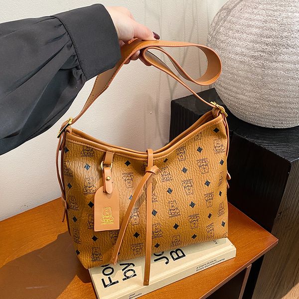 Tote Ladies large capacity underarm stylish atmosphere commuter shoulder bag casual everything 2025, Brown
Tote Ladies large capacity underarm stylish atmosphere commuter shoulder bag casual everything 2025, Brown