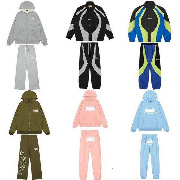 Men Hoodie Sports Suit Unisex Zip Jacket Pullover Tracksuit Designer Sweatshirt Loose Comfortable High Quality Tops and Pants 2 Piece Streetwear Set, Aqua
Men Hoodie Sports Suit Unisex Zip Jacket Pullover Tracksuit Designer Sweatshirt Loose Comfortable High Quality Tops and Pants 2 Piece Streetwear Set, Aqua