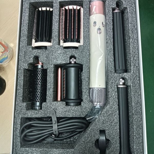 Curling Irons Hair Curler Multi Function Designer Women Electric Professional Ceramic Temperature Hair Tool Curling Iron Adjustable Hair Curlers, Bright gray(4 in 1)
Curling Irons Hair Curler Multi Function Designer Women Electric Professional Ceramic Temperature Hair Tool Curling Iron Adjustable Hair Curlers, Bright gray(4 in 1)