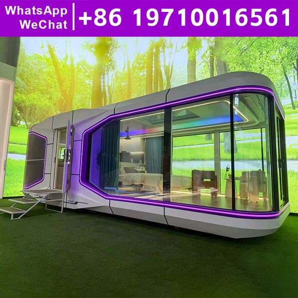 High Quality Cheap House Ready to Live Houses Tiny Home Prefabricated Garden House Capsule Outdoor Eco-Friendliness Leak Proof
High Quality Cheap House Ready to Live Houses Tiny Home Prefabricated Garden House Capsule Outdoor Eco-Friendliness Leak Proof