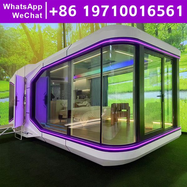 Mobile House Luxury Prefabricated Houses Capsules to Live Low Cost Movable House Modular Home Eco-Friendliness Moisture Proof
Mobile House Luxury Prefabricated Houses Capsules to Live Low Cost Movable House Modular Home Eco-Friendliness Moisture Proof