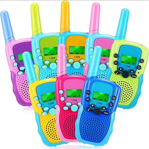 T388 Children's Walkie-talkie Toy Handheld 1-2kM Wireless Intercom 3pcs/set Wholesale
T388 Children's Walkie-talkie Toy Handheld 1-2kM Wireless Intercom 3pcs/set Wholesale