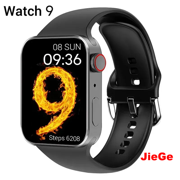 2025 Smart Watch for watch Series 9 10 Ultra 2 49mm Sports Watch Wireless charging Smart Language Answer phone HD Touch Screen English Watch Marine strap Anti-drop case, Black
2025 Smart Watch for watch Series 9 10 Ultra 2 49mm Sports Watch Wireless charging Smart Language Answer phone HD Touch Screen English Watch Marine strap Anti-drop case, Black