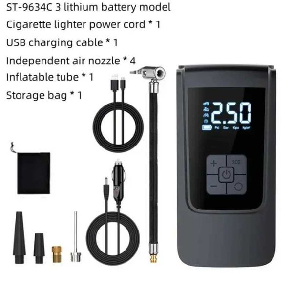 Air compressors for automobiles portable tire inflators air compressors for electric motorcycles air compressors for motorcycles M250401