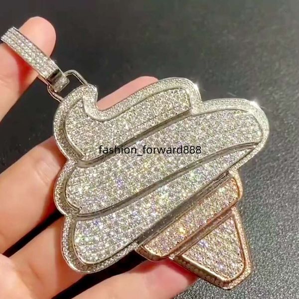 Sier/10k gold/14K/VVS D chilled moissanite hip-hop men's pendant | Design 
Sier/10k gold/14K/VVS D chilled moissanite hip-hop men's pendant | Design