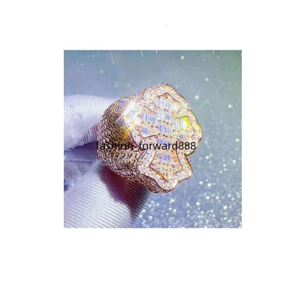 High quality all ice dia ring real VVS Moissanite bust hip-hop rapper jewelry 14k for sale
High quality all ice dia ring real VVS Moissanite bust hip-hop rapper jewelry 14k for sale