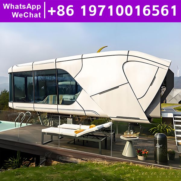 Earthquake Resistant Modular Container House Prefabricated Space Capsule House Factory Price High Quality Thermal Insulation
Earthquake Resistant Modular Container House Prefabricated Space Capsule House Factory Price High Quality Thermal Insulation