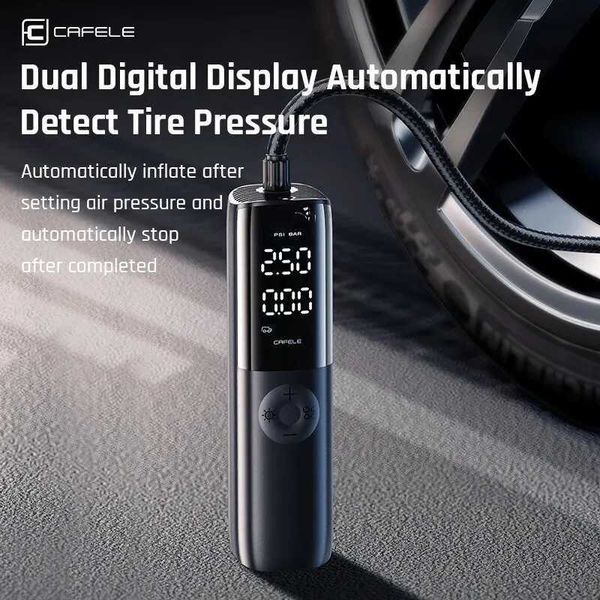 Car tire air pump 12V 150PSI air compressor portable wire electric inflator suitable for cars and motorcycles with extended power cord M250331