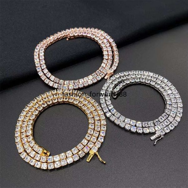 Customized Sier 4mm Dia Hip Hop Jewelry VVS Ice Out Moissanite Princess Cut Tennis Chain Necklace
Customized Sier 4mm Dia Hip Hop Jewelry VVS Ice Out Moissanite Princess Cut Tennis Chain Necklace