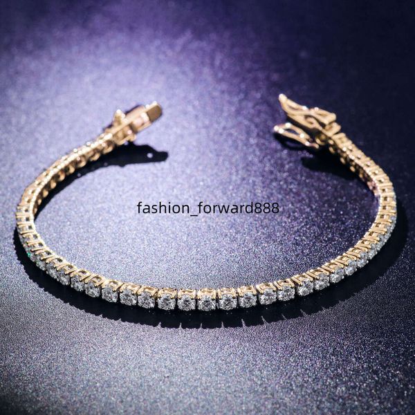 Ice out 3mm VVS DEF Moissanite tennis bracelet in pure sier 10K 14K gold chain hip-hop accessory
Ice out 3mm VVS DEF Moissanite tennis bracelet in pure sier 10K 14K gold chain hip-hop accessory
