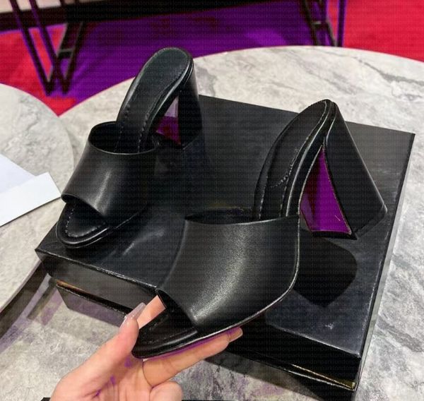 (please go off pictures) Designer Women's Thick Thin High heel Sandals Slides Girls' Luxury Sandals Letters 30768