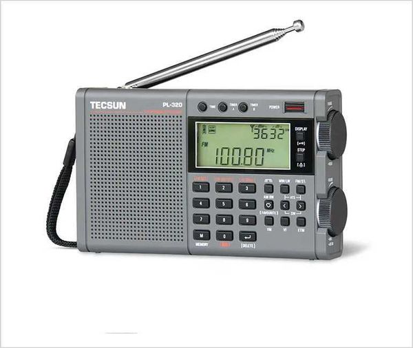 TECSUN PL320 FM/AM/SW/WM/Full Band Radio DSP Receiver FM Radios Stereo Portable Radio LCD Display Digital Radio Receiver PL-320 X250505