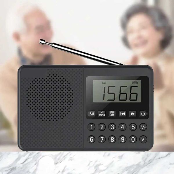 Full band portable radio player 21 band digital tuner card slot speaker campus radio player full band receiver X2505051