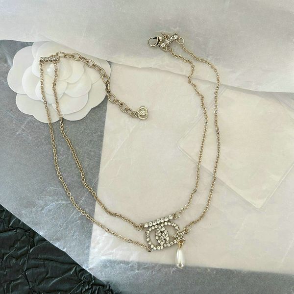 Designer Necklaces Choker Brand Letter Pendant Necklace — compare prices at CompareOffers