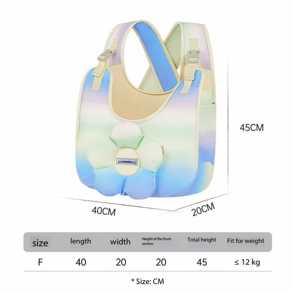 Colorful dog cat pet outdoor portable crossbody bag, lightweight backpack on the chest, Beige
Colorful dog cat pet outdoor portable crossbody bag, lightweight backpack on the chest, Beige