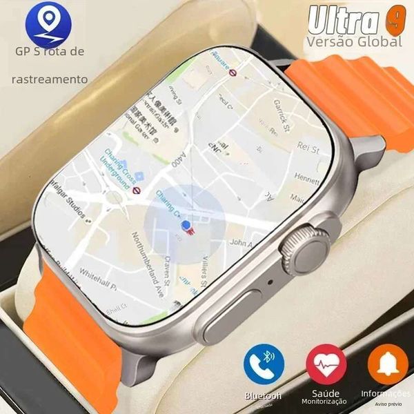T900 Ultra Smart Watch 49mm Amoled Screen Smartwatch High Refresh Rate Wireless Charging Men Women For Android IOS