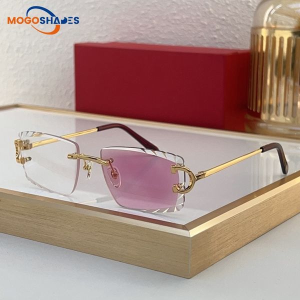 Designer sunglasses men lunette luxe patch changing film sun glasses for women Driving Outdoor classic Fashin Rimless shades rectangle buffalo horn 0092
Designer sunglasses men lunette luxe patch changing film sun glasses for women Driving Outdoor classic Fashin Rimless shades rectangle buffalo horn 0092