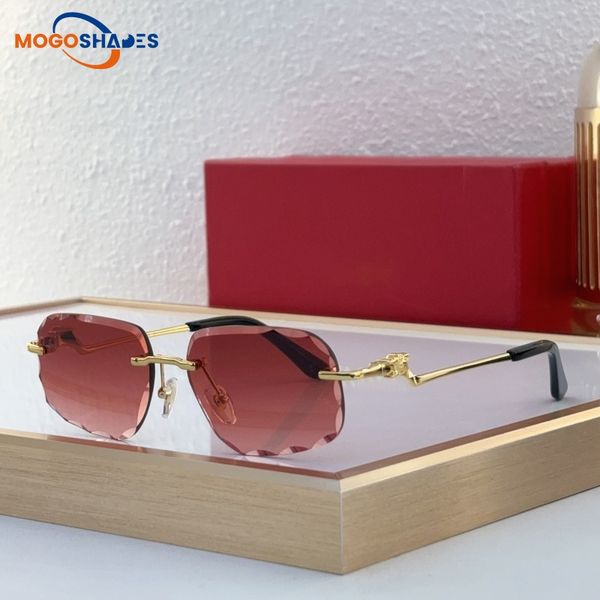 Sunglasses for woman mens fashion Frameless cut edge square sun glasses frame Leisure luxurys designers classic glasses 0058
Sunglasses for woman mens fashion Frameless cut edge square sun glasses frame Leisure luxurys designers classic glasses 0058