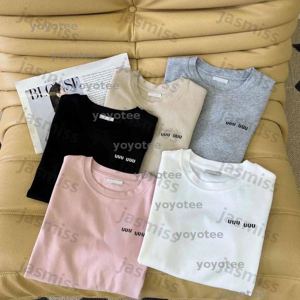 Luxury T-shirt For Women Designer T-shirts Letter Print Fashion Woman T Shirts Womens Cotton Lady Tee Clothing Summer Base Tops Clothes Shirt BFD2505075, Gray
Luxury T-shirt For Women Designer T-shirts Letter Print Fashion Woman T Shirts Womens Cotton Lady Tee Clothing Summer Base Tops Clothes Shirt BFD2505075, Gray