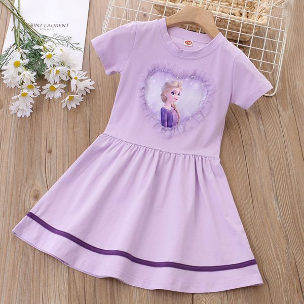 baby girl designer clothes Girls' Frozen Princess Elsa Children summer dress sequins birthday skirt princess short-sleeved dre., Purple
baby girl designer clothes Girls' Frozen Princess Elsa Children summer dress sequins birthday skirt princess short-sleeved dre., Purple
