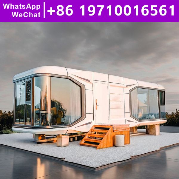 Mobile House Luxury Prefabricated Villa Fast Build Space Capsule House Prefabricated Garden Houses Low Cost Hot Sale Modular
Mobile House Luxury Prefabricated Villa Fast Build Space Capsule House Prefabricated Garden Houses Low Cost Hot Sale Modular