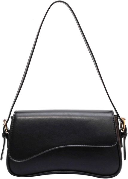 Shoulder Bag for Women Y2K Trendy Purse Vegan Leather Hobo Handbags Clutch Saddle Bag with 2 Removable Strap, Black
Shoulder Bag for Women Y2K Trendy Purse Vegan Leather Hobo Handbags Clutch Saddle Bag with 2 Removable Strap, Black