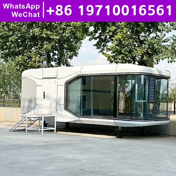 Low Cost Mobile House Luxury Prefabricated Houses Ready to Live in 2 Bedroom Space Capsule Home Earthquake Resistant Hot Selling
Low Cost Mobile House Luxury Prefabricated Houses Ready to Live in 2 Bedroom Space Capsule Home Earthquake Resistant Hot Selling