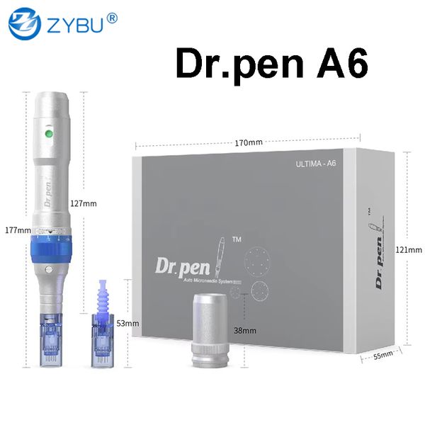 Dr Pen Ultima A6 Dermapen Professional Microneedling Skin Care Shrink Pores Mesotherapy Auto Micro Needle Derma System Derma Home Use Beauty Machine