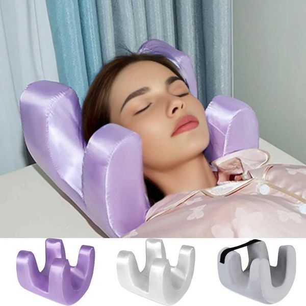 Memory foam facial relaxation wrinkles prevention anti-aging wrinkles beauty bed pillow beauty back sleep shoulder pain relief M250510