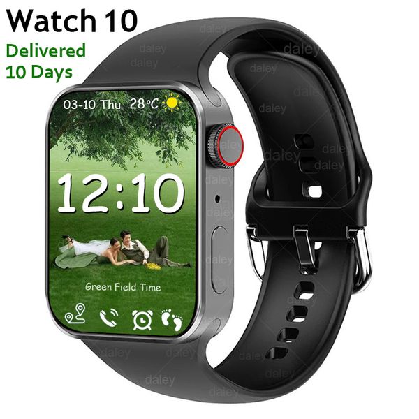 Smart Watch Women Men Watch Series 10 S10 9 46mm 49mm 45mm Ultra 2 2.1" Sportwatch Fitness Tracker Wireless Charging Strap Box Bracelet Sport Smartwatch For iOS Android
Smart Watch Women Men Watch Series 10 S10 9 46mm 49mm 45mm Ultra 2 2.1" Sportwatch Fitness Tracker Wireless Charging Strap Box Bracelet Sport Smartwatch For iOS Android