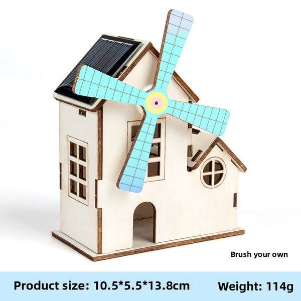 Solar powered house science experiment set, complete set of primary school and children's teaching aids, handmade technology production, invention, toys, gifts, Multicolor
Solar powered house science experiment set, complete set of primary school and children's teaching aids, handmade technology production, invention, toys, gifts, Multicolor