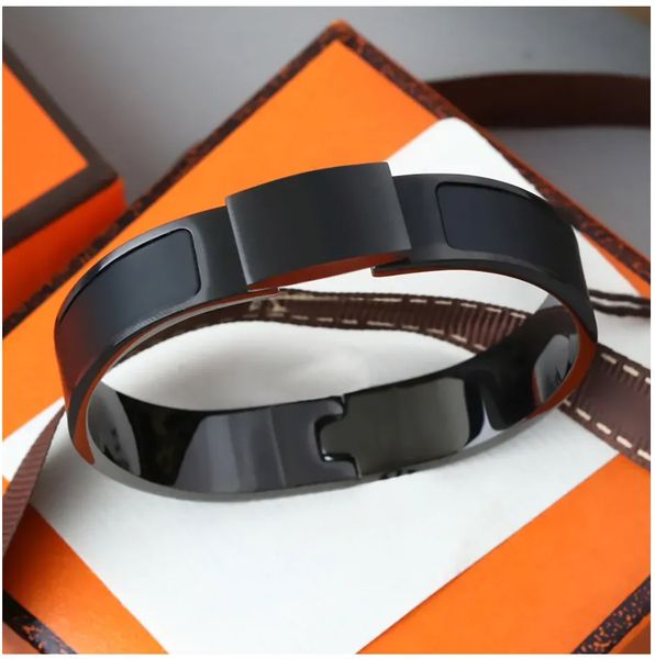 New Bracelet Mens Bracelets Black Bangle For Men Designer B…