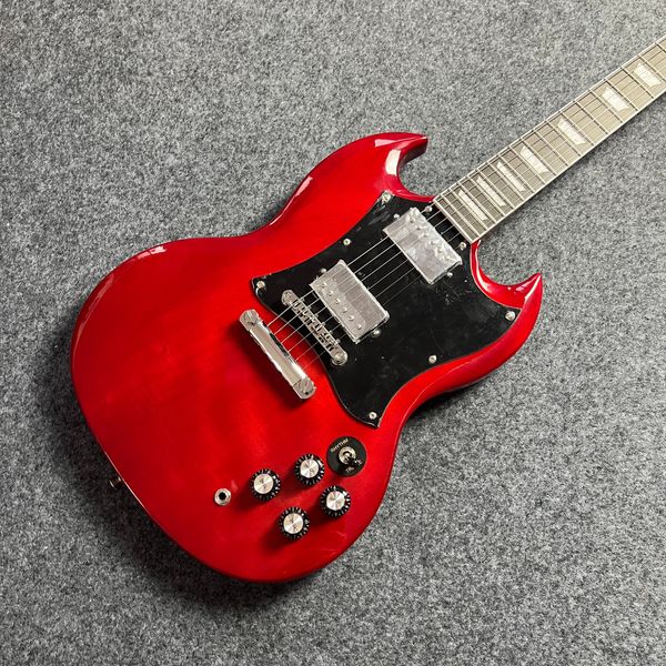 Hot Sale Red Style Guitar - 24K Gold Hardware & AAA Mahogany Body | 22-Tone Pro Switching
Hot Sale Red Style Guitar - 24K Gold Hardware & AAA Mahogany Body | 22-Tone Pro Switching