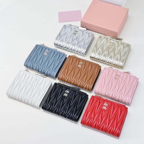 Women Wallet Card Holder Women Coin Purse High Quality Genuine Leather Sheepskin Luxury Wallets Zipper Poucht With Box Card Case Cardholder Luxury Wallets, White
Women Wallet Card Holder Women Coin Purse High Quality Genuine Leather Sheepskin Luxury Wallets Zipper Poucht With Box Card Case Cardholder Luxury Wallets, White
