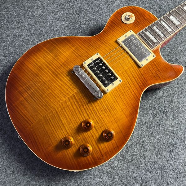 Vintage Brown LP-Style Guitar - 22-Tone Switch & Solid Mahogany Body | Rosewood Fretboard
Vintage Brown LP-Style Guitar - 22-Tone Switch & Solid Mahogany Body | Rosewood Fretboard